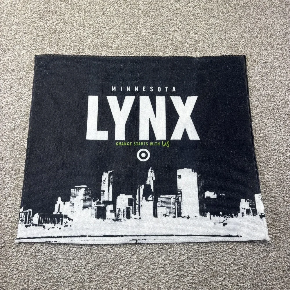 Minnesota Lynx‎ Rally Towel Mens One Size Black WNBA Basketball Target Towel